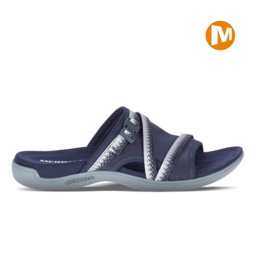 Merrell District Muri Badelatschen Damen Navy [DE-UXPSY]